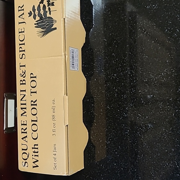 Square Mini Spice Jar Set - Picture 6 of 6